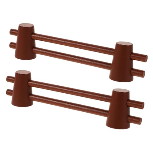 Toyvian 2pcs Miniatur Barriere Zaun Puppe Dekorative Miniatur Bauernhof Lattenzaun Landschaft Zubehör Toyvian 2pcs Miniatur Barriere Zaun Puppe Dekorative Miniatur Bauernhof Lattenzaun Landschaft Zubehör von Toyvian