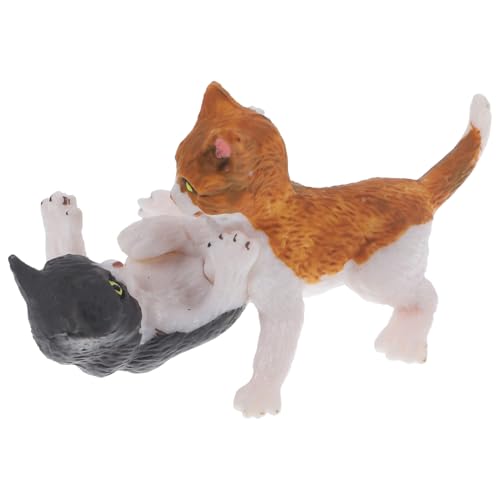 Toyvian Miniatur Katzenfigur aus Langlebigem Detailreiche Kleine Katzenstatue für Tisch Gartendekor Niedliche Mini kätzchen Deko für Kreative Landschaftsgestaltung Leicht und Kompakt Toyvian Miniatur Katzenfigur aus Langlebigem Detailreiche Kleine Katzenstatue für Tisch Gartendekor Niedliche Mini kätzchen Deko für Kreative Landschaftsgestaltung Leicht und Kompakt von Toyvian