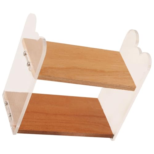 Toyvian Mini-bücherregal Im Maßstab 112 Miniatur-bücherregal Aus Holz Für Puppenhaus Für Miniatur-möbeldekor von Toyvian