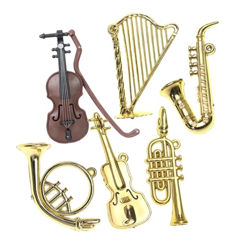 Toyvian Doll House Puppen Puppenhaus Musikinstrumente Set Für Puppenhaus Klassische Dekoration Für Puppenstuben Ideales Zubehör Für Kreatives Und Gestaltung Toyvian Doll House Puppen Puppenhaus Musikinstrumente Set Für Puppenhaus Klassische Dekoration Für Puppenstuben Ideales Zubehör Für Kreatives Und Gestaltung von Toyvian