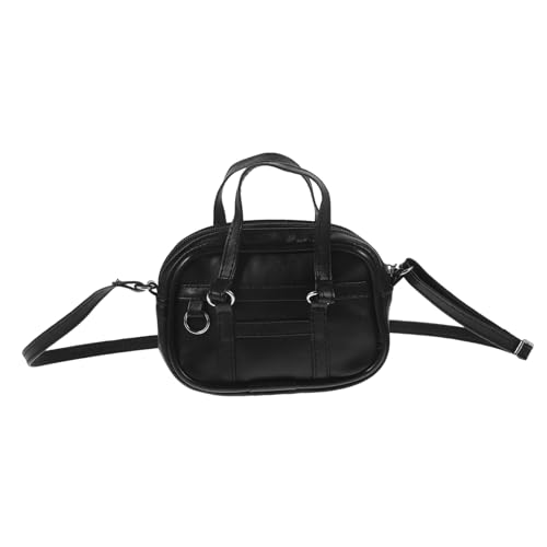 Toyvian 18-Zoll-puppenhandtasche Rucksack Miniaturtasche Modellpuppenhandtasche Puppenhaus-Handtasche Mini-hausdekor-zubehör Schwarz Groß von Toyvian