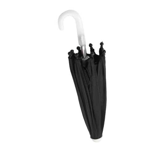 Toyvian Miniatur Puppenhaus Regenschirm Für Puppen Schwarzer Doll Umbrella Zubehör Für Kreative Spielideen Und Puppenreisen von Toyvian