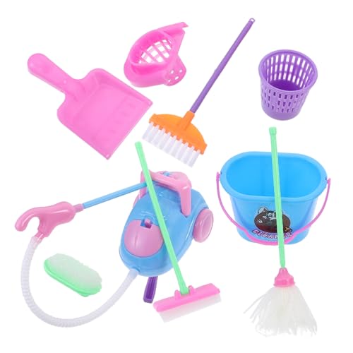 Toyvian Puppenhaus-größe Reinigungsspielzeug Mini-Kind-reinigungsspielzeug Zubehör Zufällige Farbe Toyvian Puppenhaus-größe Reinigungsspielzeug Mini-Kind-reinigungsspielzeug Zubehör Zufällige Farbe von Toyvian