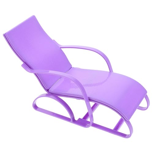 Toyvian Miniatur-Puppenhausstuhl strandstuhl Puppen Strandstuhl Strandmöbel Miniatur-Strandzubehör zum Basteln Strandkorb-Ornament-Bastelarbeiten PVC Violett Toyvian Miniatur-Puppenhausstuhl strandstuhl Puppen Strandstuhl Strandmöbel Miniatur-Strandzubehör zum Basteln Strandkorb-Ornament-Bastelarbeiten PVC Violett von Toyvian