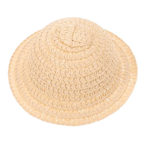 Toyvian Miniatur Strohhut Gelb DIY Puppenhut mit Roter Banderole Hautfreundlich Bruchfest Vielseitig als Foto Requisite Puppendekoration Party Zubehör für Mini Doll Zubehör und Toyvian Miniatur Strohhut Gelb DIY Puppenhut mit Roter Banderole Hautfreundlich Bruchfest Vielseitig als Foto Requisite Puppendekoration Party Zubehör für Mini Doll Zubehör und von Toyvian