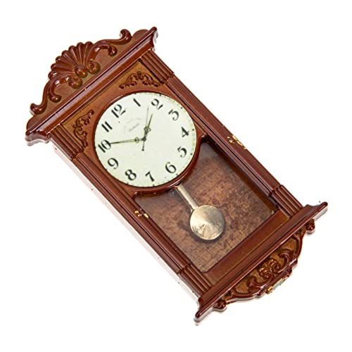 Toyvian Miniatur-Vintage-römische Uhr Puppenhaus Puppenhausmöbel Miniatur Puppenmöbel Uhr Miniaturmöbel Mini-Uhren Puppenstubenmöbel Metall Brown Toyvian Miniatur-Vintage-römische Uhr Puppenhaus Puppenhausmöbel Miniatur Puppenmöbel Uhr Miniaturmöbel Mini-Uhren Puppenstubenmöbel Metall Brown von Toyvian