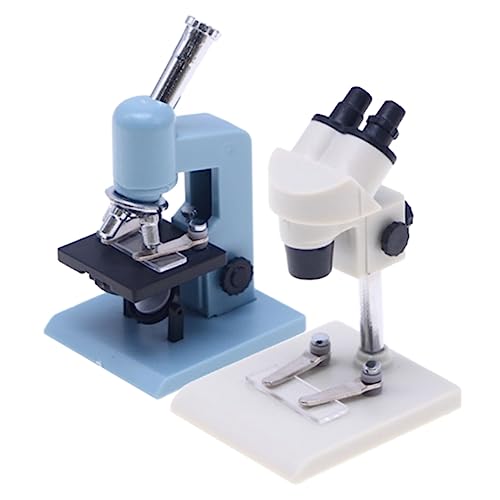 Toyvian Miniatur-mikroskop 2 st�� puppenhaus-zubeh?r, wissenschaftliches Spielzeug f��r mini-szenendekoration, kunststoffmodell f��r Kinder kreativit?t und Dekoration Toyvian Miniatur-mikroskop 2 st�� puppenhaus-zubeh?r, wissenschaftliches Spielzeug f��r mini-szenendekoration, kunststoffmodell f��r Kinder kreativit?t und Dekoration von Toyvian