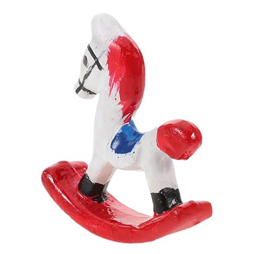 Toyvian Miniatur-schaukelstuhl Für Puppenhäuser: Möbelmodell Im Maßstab 1:12 Für Kinderzimmerdekorationen, Mini-zubehör Für Spiel- Und Bastelprojekte von Toyvian