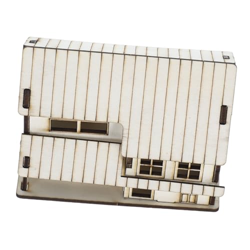 Toyvian DIY Miniatur Holzhaus Für Junge Mädchen Und Erwachsene Unfertiges Bastelhaus Für -Dekoration Holzmodell Zum Malen Und Zusammenbauen Beige Kreatives Für Bastelfans Toyvian DIY Miniatur Holzhaus Für Junge Mädchen Und Erwachsene Unfertiges Bastelhaus Für -Dekoration Holzmodell Zum Malen Und Zusammenbauen Beige Kreatives Für Bastelfans von Toyvian