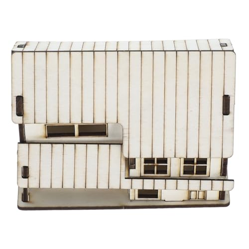 Toyvian Holzhandwerk-miniaturhaus-bausatz Für Weihnachtsszene 3D-holzhaus-Puzzle Tischdekoration Für Erwachsene Toyvian Holzhandwerk-miniaturhaus-bausatz Für Weihnachtsszene 3D-holzhaus-Puzzle Tischdekoration Für Erwachsene von Toyvian