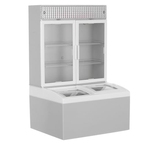Toyvian Miniatur-kühlschrank Für Puppenhäuser Mini-kühlschrank Für Kinder Spielzeug-küchenset Modell-kühlschrank Weiß Toyvian Miniatur-kühlschrank Für Puppenhäuser Mini-kühlschrank Für Kinder Spielzeug-küchenset Modell-kühlschrank Weiß von Toyvian