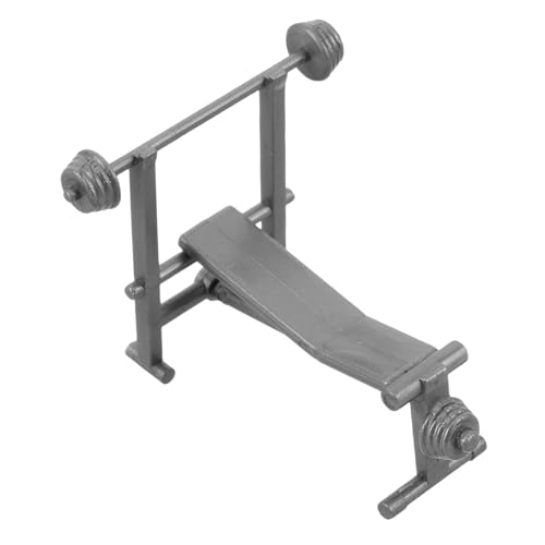 Toyvian Realistisches Miniatur-fitnessstudio-Set Puppenhaus-trainingsbank Hanteln Fitness-Accessoire Für Spielset Toyvian Realistisches Miniatur-fitnessstudio-Set Puppenhaus-trainingsbank Hanteln Fitness-Accessoire Für Spielset von Toyvian