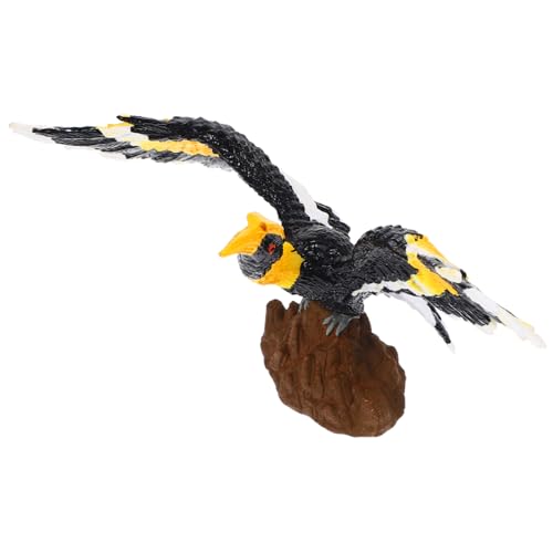 Toyvian Realistische Deko Vogelfigur Aus Kunststoff Spielzeugtiere Vogel Für Garten Hof Und Balkon von Toyvian
