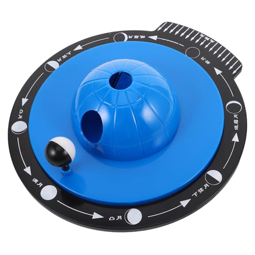 Toyvian Mondphasen Demonstrator Tragbares Mondbeobachtungs Kit für Wissenschaftliche Experimente Interaktives Lehrinstrument zur Mondphasenverfolgung für Outdoor Aktivitäten von Toyvian