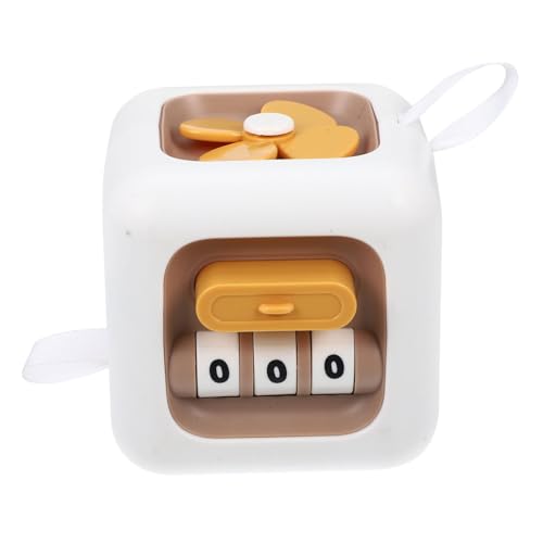 Toyvian Montessori Busy Cube für Kleinkinder Pädagogisches Lernspielzeug für Jahre Fördert Feinmotorik und Konzentration Reisen Hause Farbdesign von Toyvian