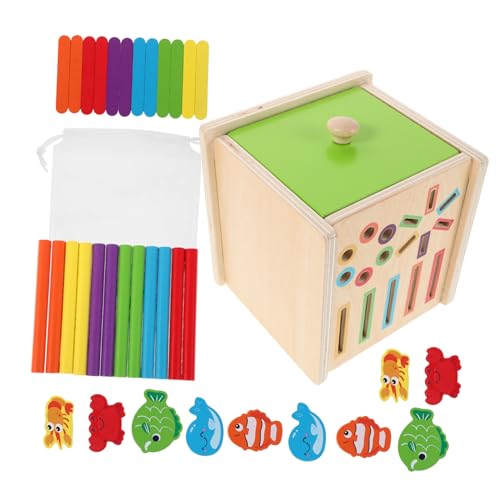 Toyvian Montessori Holzformensortierer mit Farb und Formerkennung Lernspielzeug für Ab Jahren Kognitive Farbenfrohes Sortierspiel zur Hand Auge Koordination und Visuellen Entwicklung Toyvian Montessori Holzformensortierer mit Farb und Formerkennung Lernspielzeug für Ab Jahren Kognitive Farbenfrohes Sortierspiel zur Hand Auge Koordination und Visuellen Entwicklung von Toyvian