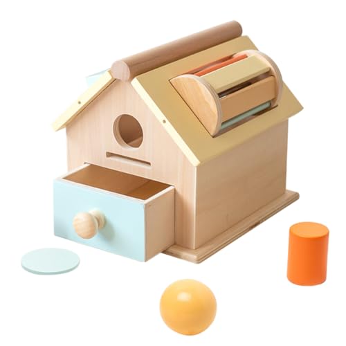 Toyvian Montessori Holzspielzeug Ballwurf Spielset Pädagogisches Motorikspielzeug mit Glatten Kanten Fördert Hand Auge Koordination und Logisches Leicht und Tragbar für Kleinkinder Toyvian Montessori Holzspielzeug Ballwurf Spielset Pädagogisches Motorikspielzeug mit Glatten Kanten Fördert Hand Auge Koordination und Logisches Leicht und Tragbar für Kleinkinder von Toyvian
