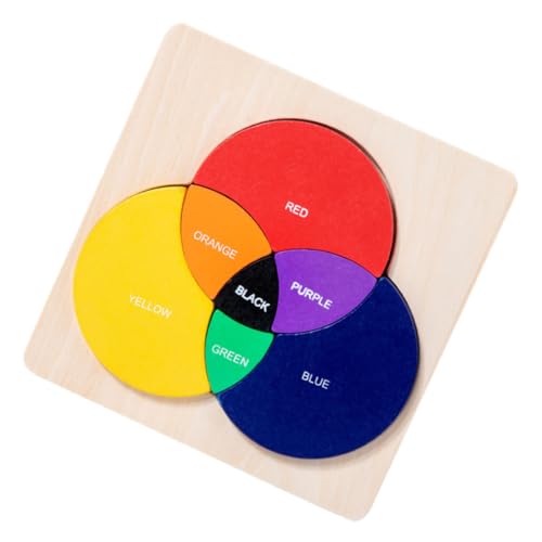 Toyvian Montessori Holzspielzeug für Farbmischungs Puzzle aus Stabilem Holz Fördert Kreativität und Hand Augen Koordination Lernspielzeug für Kleinkinder und Vorschulkinder Toyvian Montessori Holzspielzeug für Farbmischungs Puzzle aus Stabilem Holz Fördert Kreativität und Hand Augen Koordination Lernspielzeug für Kleinkinder und Vorschulkinder von Toyvian