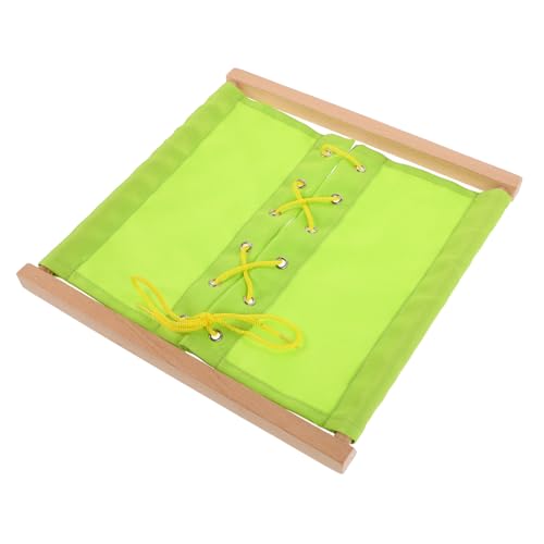 Toyvian Kinder-lernspielzeug Aus Holz Zum Schnüren Für Die Früherziehung Tragbares Aktivitätsspielzeug Für Den von Toyvian