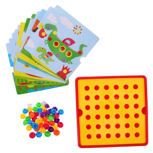 Toyvian Mosaik Für Kleinkinder Kreatives Steckspielzeug Feinmotorik Und Farbzuordnung Ideales Lernspielzeug Für Jungen Und Mädchen Im Vorschulalter Jahre Toyvian Mosaik Für Kleinkinder Kreatives Steckspielzeug Feinmotorik Und Farbzuordnung Ideales Lernspielzeug Für Jungen Und Mädchen Im Vorschulalter Jahre von Toyvian