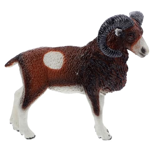 Toyvian Mouflon Figurine Tiermodell Realistische Wildtier Dekoration für Miniaturgärten Wohnaccessoires Geschenkidee für Naturliebhaber Detailgetreues Desktop Toyvian Mouflon Figurine Tiermodell Realistische Wildtier Dekoration für Miniaturgärten Wohnaccessoires Geschenkidee für Naturliebhaber Detailgetreues Desktop von Toyvian