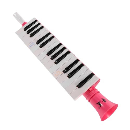 Toyvian Mundharmonika Haustierball Instrumentenzubehör Hundeball Elastischer Ball Laufball Grundschulball Trompetenball Ball Rosa Kunststoff von Toyvian