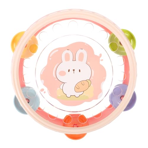 Toyvian Musikalische Pädagogische Handtrommel Tamburin Kinder Handglocke Schlaginstrument Toyvian Musikalische Pädagogische Handtrommel Tamburin Kinder Handglocke Schlaginstrument von Toyvian