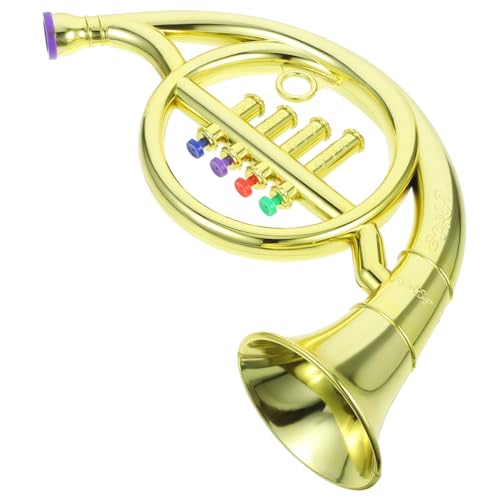 Toyvian Musikalisches für Kinderspielzeug Musikinstrument musikspielzeug Spielzeuge Signalhörner interessantes Kinderhorn Schulhorn Plastik Golden Toyvian Musikalisches für Kinderspielzeug Musikinstrument musikspielzeug Spielzeuge Signalhörner interessantes Kinderhorn Schulhorn Plastik Golden von Toyvian