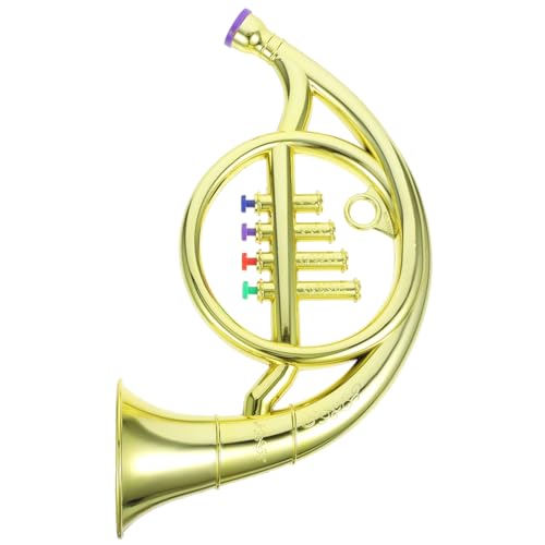Toyvian Musikalisches für Kinderspielzeug Toys for Hornspielzeug Kinderhorn Signalhörner Hornbläser Trompete Musikspielzeug Plastik Golden Toyvian Musikalisches für Kinderspielzeug Toys for Hornspielzeug Kinderhorn Signalhörner Hornbläser Trompete Musikspielzeug Plastik Golden von Toyvian