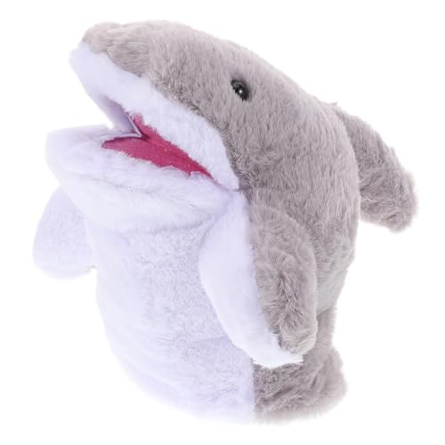 Toyvian Niedliche Hai Handpuppe Aus Plüsch Interaktive Tierpuppe Für Ideales Für Geschichtenerzählen Und Rollenspiele Wiederverwendbare Stofftier Handpuppe Toyvian Niedliche Hai Handpuppe Aus Plüsch Interaktive Tierpuppe Für Ideales Für Geschichtenerzählen Und Rollenspiele Wiederverwendbare Stofftier Handpuppe von Toyvian