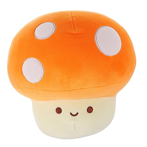 Toyvian Kuscheliger Pilz Plüschkissen Anhänger Dekoratives Pilz-stofftier Für Erwachsene Und Warmhaltend Zum Umarmen Für Fotos von Toyvian