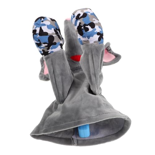 Toyvian Niedlicher Tier Handpuppen mit Soundeffekt Interaktives für Eltern Junge Mädchen Spiele Sicheres und Langlebiges Design für Stundenlangen Spaß bei Feiern von Toyvian