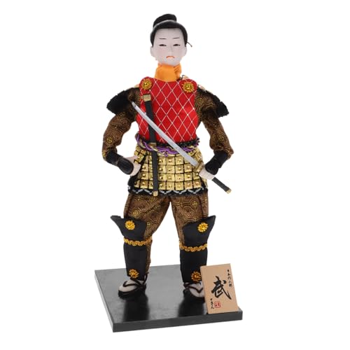 Toyvian Ninja Doll japanische Geschichte Charmante Dekoration Traditionelle japanische Dekoration japanische Sammelfiguren aus klein -Puppe Wohndekoration Schaum von Toyvian
