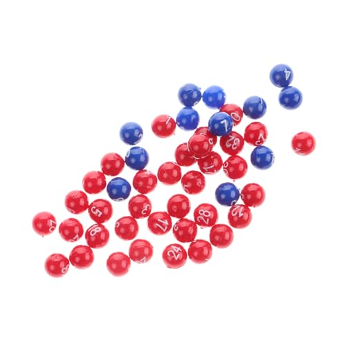 Toyvian Nummerierte Lotteriekugeln Leichte Kunststoffbälle für Partyspiele Tombola Bälle Kleine Spielkugeln Tragbar für Zuhause und Events Toyvian Nummerierte Lotteriekugeln Leichte Kunststoffbälle für Partyspiele Tombola Bälle Kleine Spielkugeln Tragbar für Zuhause und Events von Toyvian