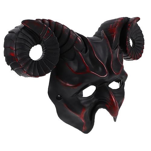 Toyvian Ochsenhornmaske Maskerade Hörner unheimlich für Fest Burleske halloween dekoration halloween-dekoration kürbis deko gesichtsmaske Maske für Halloween Festival-Cosplay-Maske Plastik Toyvian Ochsenhornmaske Maskerade Hörner unheimlich für Fest Burleske halloween dekoration halloween-dekoration kürbis deko gesichtsmaske Maske für Halloween Festival-Cosplay-Maske Plastik von Toyvian