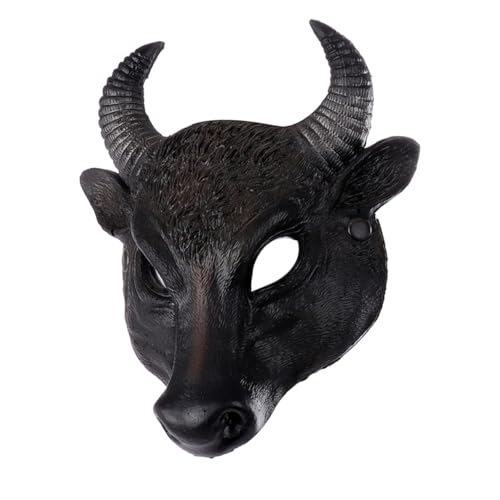 Toyvian Ochsenmaske halloween costume halloween kleidung halloween kostün party assecoires party accessoires halloween outfit halloweenkostüme Tier-Pu-Maske 3D-Tiermaske Cosplay-Maske Toyvian Ochsenmaske halloween costume halloween kleidung halloween kostün party assecoires party accessoires halloween outfit halloweenkostüme Tier-Pu-Maske 3D-Tiermaske Cosplay-Maske von Toyvian