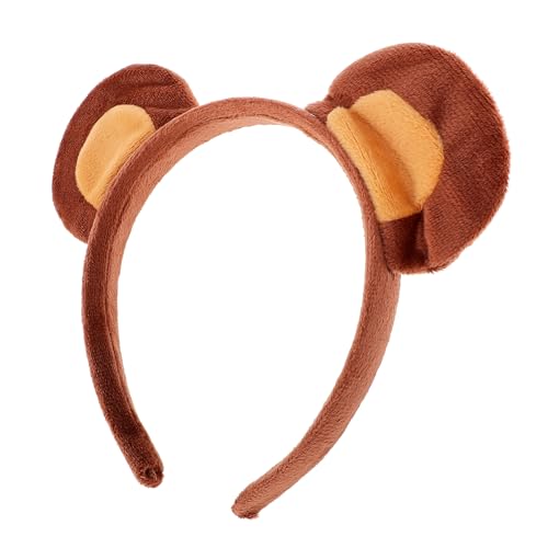 Toyvian Ohrkopfschmuck tragen Bärenohren Haarreif Empfindliches Stirnband Party Cosplay Tier Ohr Haarband Party-Kopf- Polar- Flauschiges Haarband- Stirnband Plüsch Brown Toyvian Ohrkopfschmuck tragen Bärenohren Haarreif Empfindliches Stirnband Party Cosplay Tier Ohr Haarband Party-Kopf- Polar- Flauschiges Haarband- Stirnband Plüsch Brown von Toyvian