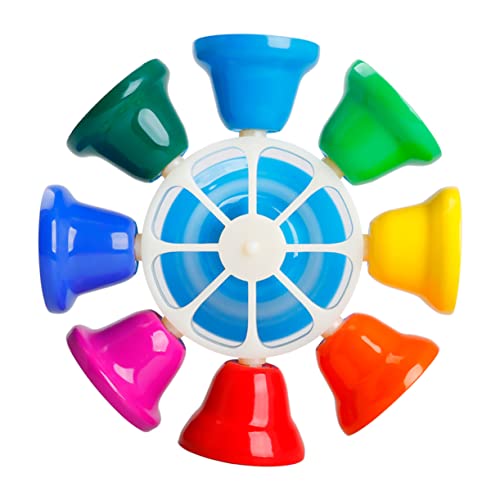 Toyvian Oktavrotierende Glocke kinderinstrumente Kinderschlaginstrument die Uhr Kleinkind Rhythmus-Handglocke Kinderhandklingel Metall Colorful Toyvian Oktavrotierende Glocke kinderinstrumente Kinderschlaginstrument die Uhr Kleinkind Rhythmus-Handglocke Kinderhandklingel Metall Colorful von Toyvian