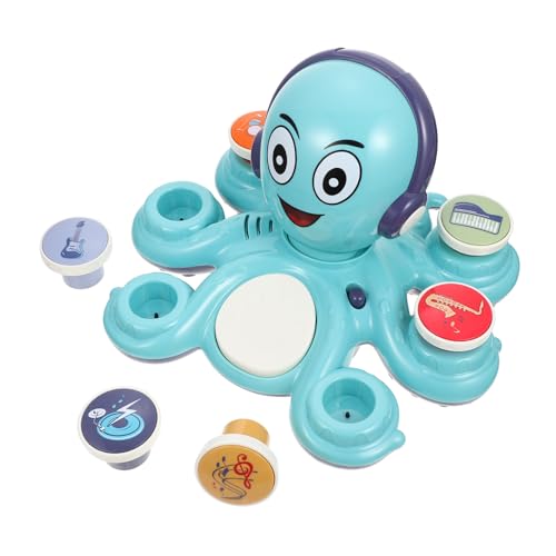Toyvian Oktopus- Interaktives Für Babyspielzeug Entzückendes Kinderspielzeug Musikspielzeug Frühes Bildungsspielzeug Musikinstrument Blue Plastik Toyvian Oktopus- Interaktives Für Babyspielzeug Entzückendes Kinderspielzeug Musikspielzeug Frühes Bildungsspielzeug Musikinstrument Blue Plastik von Toyvian