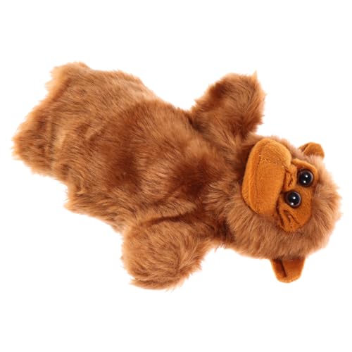 Toyvian Orang-Utan-Handpuppenspielzeug Puppen kinderpuppe Gorilla-Handpuppe Plüsch-Handpuppe Kid Toys Plüsch Handpuppe Cartoon-Handpuppe zum Geschichtenerzählen PP Baumwolle Brown Toyvian Orang-Utan-Handpuppenspielzeug Puppen kinderpuppe Gorilla-Handpuppe Plüsch-Handpuppe Kid Toys Plüsch Handpuppe Cartoon-Handpuppe zum Geschichtenerzählen PP Baumwolle Brown von Toyvian