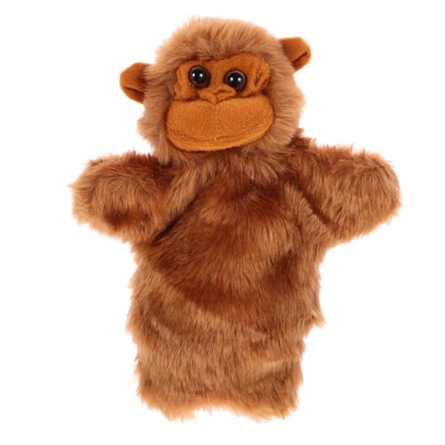 Toyvian Orang-Utan-Tierhandpuppe Puppen kinderpuppe детские игрушки Puppentheater-Handpuppe hühner kreatives Puppenspielzeug Bär Handpuppe Handpuppen PP Baumwolle Brown Toyvian Orang-Utan-Tierhandpuppe Puppen kinderpuppe детские игрушки Puppentheater-Handpuppe hühner kreatives Puppenspielzeug Bär Handpuppe Handpuppen PP Baumwolle Brown von Toyvian