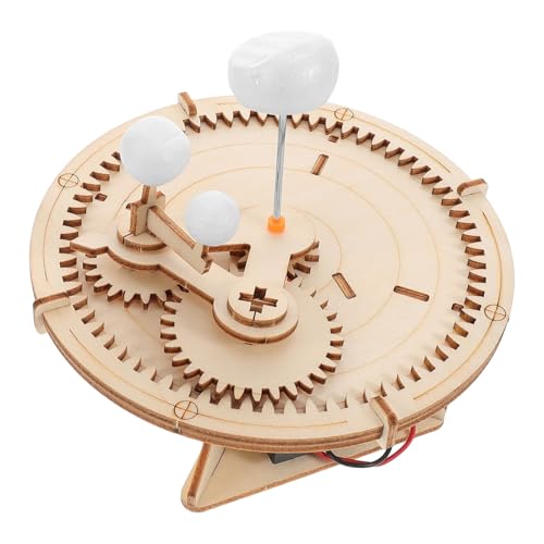 Toyvian Orbiter holzspielzeug naturwissenschaften Wissenschaftsspielzeug Handgemachtes Weltraummodell Wissenschaftliches Bastelset Kinderspielzeug Planetenspielzeug Mond-Erde-Puzzle Khaki Toyvian Orbiter holzspielzeug naturwissenschaften Wissenschaftsspielzeug Handgemachtes Weltraummodell Wissenschaftliches Bastelset Kinderspielzeug Planetenspielzeug Mond-Erde-Puzzle Khaki von Toyvian