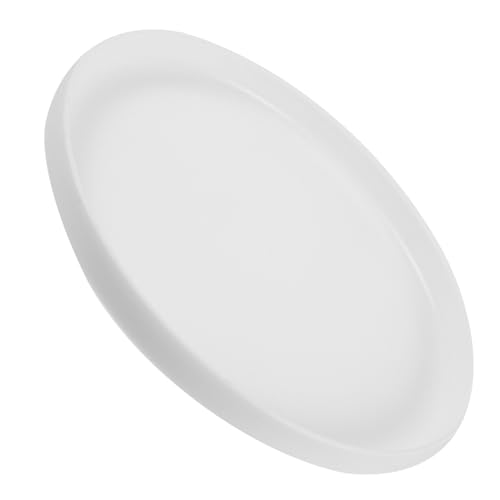 Toyvian Outdoor Flying Disc Kunststoff Frisbeescheibe Rundes Wurfteller für Erwachsene Leichtes Tragbares Outdoor Wurfspiel zur Koordination und Spaß von Toyvian