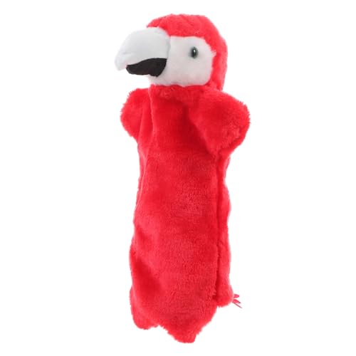 Toyvian Papageienpuppe Kuschelige Hand Weiche Cartoon Puppe Puppe Simulation Papagei Modell Performance Requisite Cartoon Vogelpuppe Geschichtenerzählpuppe Plüsch Rot Toyvian Papageienpuppe Kuschelige Hand Weiche Cartoon Puppe Puppe Simulation Papagei Modell Performance Requisite Cartoon Vogelpuppe Geschichtenerzählpuppe Plüsch Rot von Toyvian