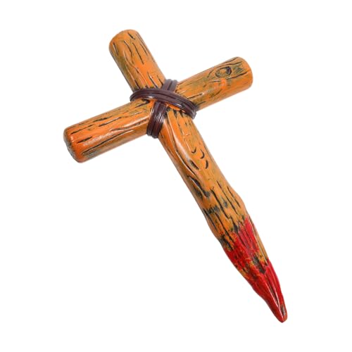 Toyvian Party-Rollenspiel-Kreuz Kleiner Kreuzanhänger Halloween-kreuzdekorationen Taschenkreuz Haltend Spielzeugschlangen Tischkreuz Kreuzskulpturen Kreuz Für Wand Figuren Brown Plastik Toyvian Party-Rollenspiel-Kreuz Kleiner Kreuzanhänger Halloween-kreuzdekorationen Taschenkreuz Haltend Spielzeugschlangen Tischkreuz Kreuzskulpturen Kreuz Für Wand Figuren Brown Plastik von Toyvian