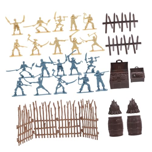Toyvian Piraten Spielzeugset mit Piraten und Skelettkrieger Figuren aus Stabilem Kunststoff Kreatives Rollenspiel für Sicheres Material für Fantasievolle Toyvian Piraten Spielzeugset mit Piraten und Skelettkrieger Figuren aus Stabilem Kunststoff Kreatives Rollenspiel für Sicheres Material für Fantasievolle von Toyvian