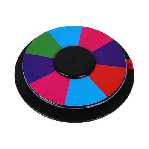 Toyvian Plattenspieler interaktives Schicksalsrad Spielrad Sich drehendes Preisrad -Spiel für den Unterricht Farbkreis Spinnrad Plastik Toyvian Plattenspieler interaktives Schicksalsrad Spielrad Sich drehendes Preisrad -Spiel für den Unterricht Farbkreis Spinnrad Plastik von Toyvian