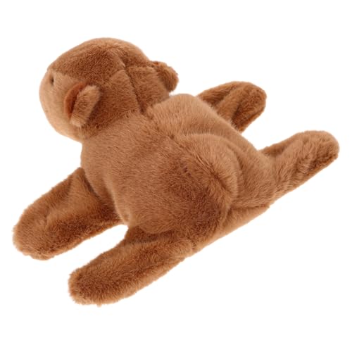 Toyvian Plüsch Capybara Slap Bracelet Niedliches Tiermotiv Schnapparmband aus Weichem Plüsch mit Sicherer Oberfläche Partygastgeschenk für Geburtstage Halloween Weihnachten von Toyvian