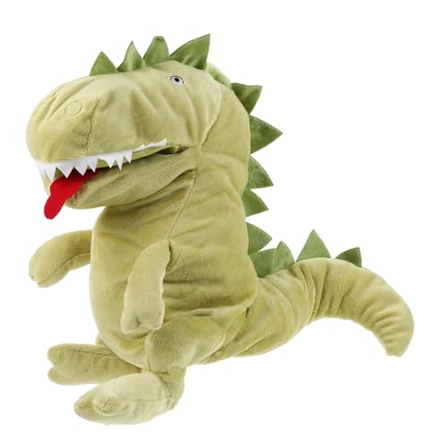 Toyvian Plüsch Dinosaurier Handpuppe Weiches Interaktives Tier für Storytelling von Kreativität und Koordination von Toyvian