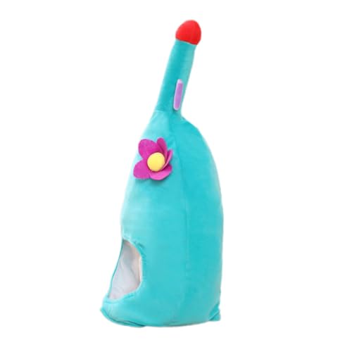 Toyvian Plüsch Cocktailflasche Kopfstück Kostümaccessoire für Erwachsene und Teens Einzigartiger Cocktailflaschen Hut für Halloween Geburtstag und Kreative Cosplay Partys von Toyvian